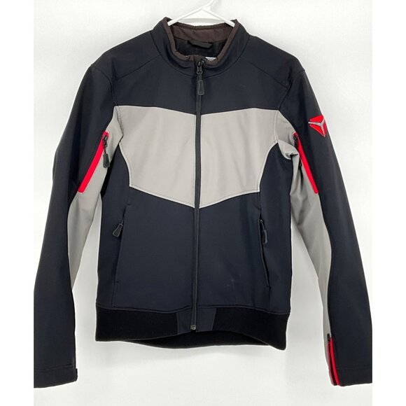 Polaris Slingshot Women's Black & Gray Softshell Jacket L‎ Motorcycle xsx - Picture 1 of 7